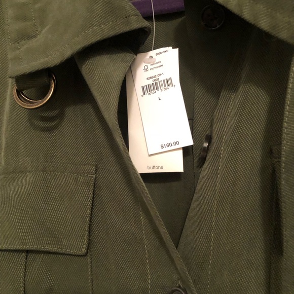 Woman’s Banana Republic Olive Jumpsuit with Tags Large - Picture 4 of 5
